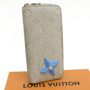 Louis Vuitton Zippy Wallet Vertical Taurillon Climbing Leather White